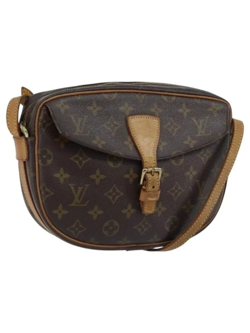 Authentic LOUIS VUITTON Monogram Jeune Fille MM Shoulder Bag M51226 LV
